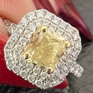 Levian Canary Diamond Ring 1 of a kind